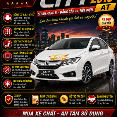 Honda City Top 2018 AT